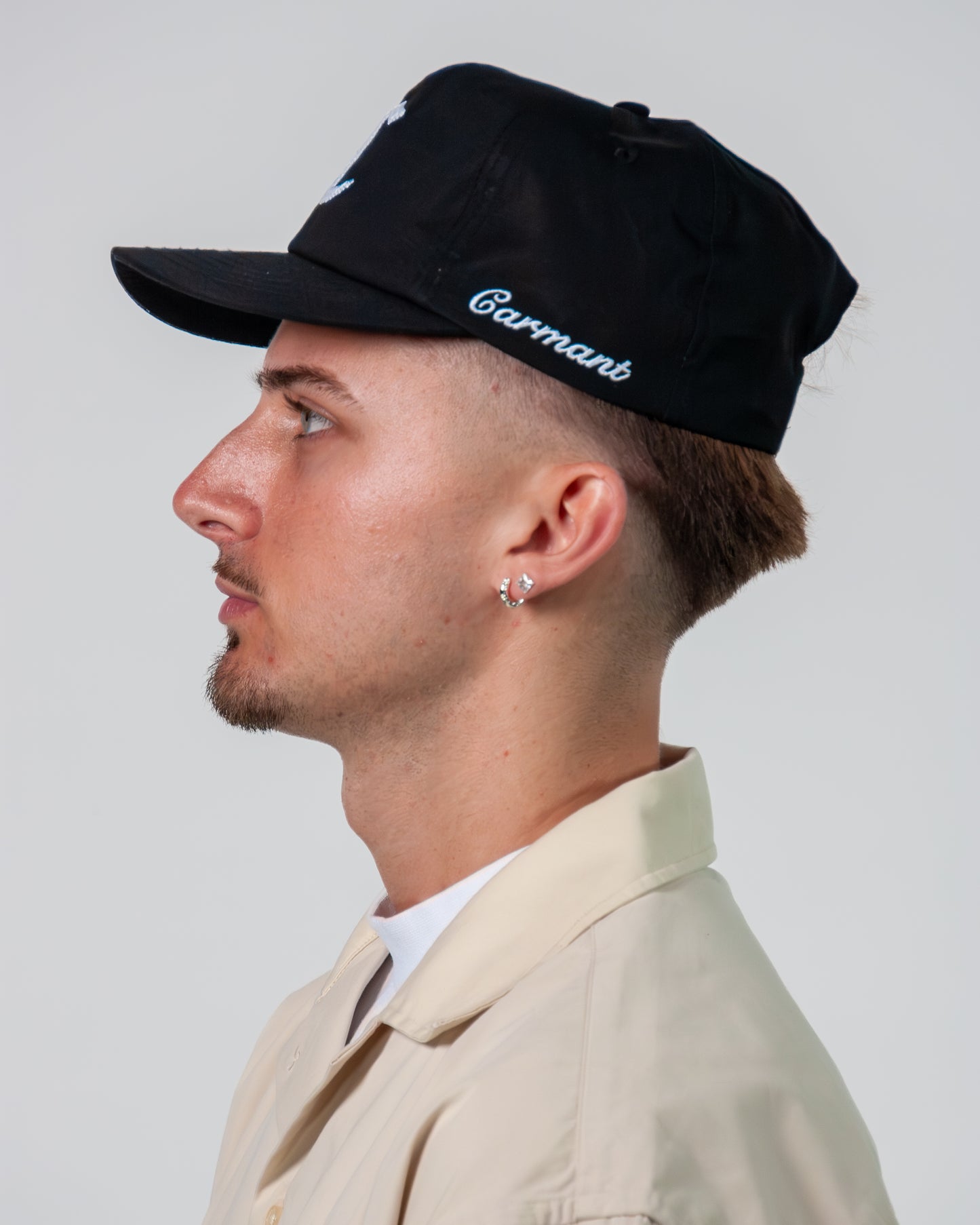 Black Carmant Hat