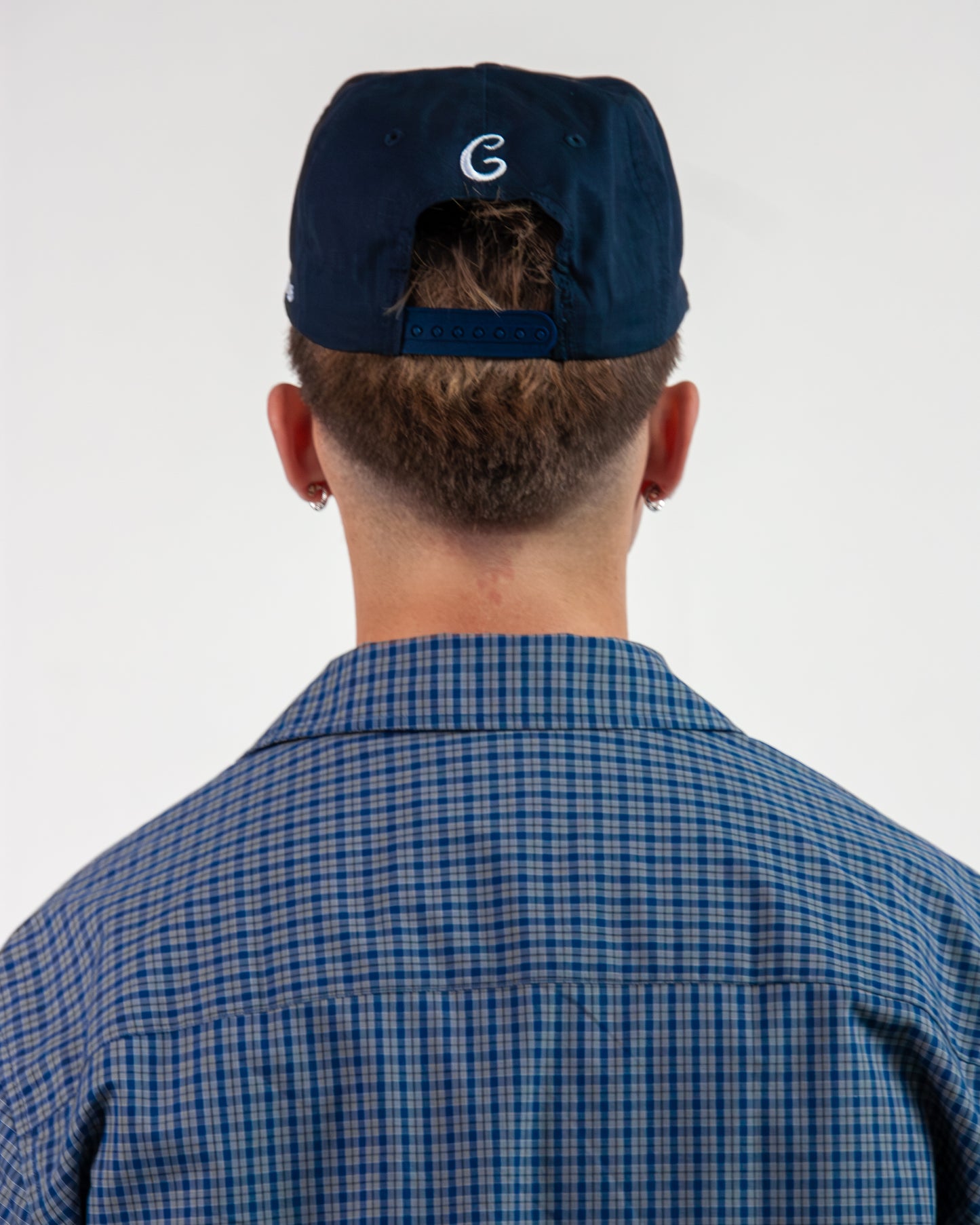 Navy Carmant Hat