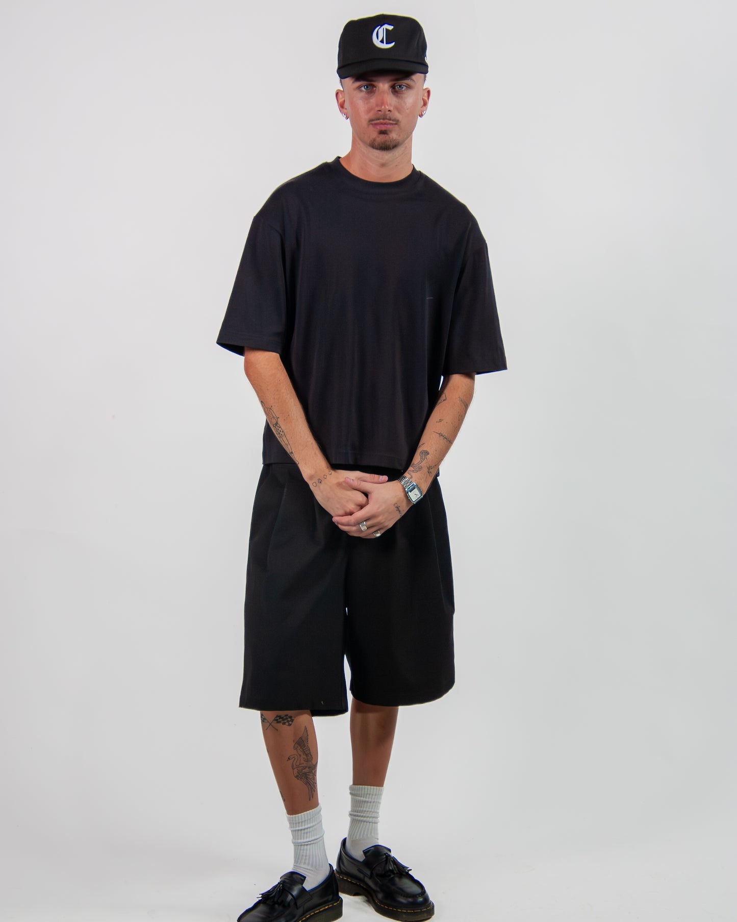 Black Carmant Hat