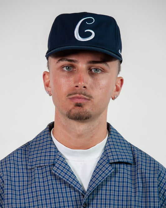 Navy Carmant Hat